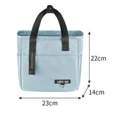 Insulated Bento Lunch Box Thermal Bag Large Capacity Food Zipper Storage Bags