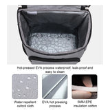 Insulated Lunch Bag Adjustable Shoulder Straps Anti-scratch Outdoor Backpack