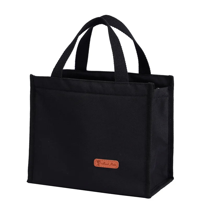 Insulated Lunch Bag Cooler Thermal Portable Lunch Box Ice Pack Tote Food Picnic