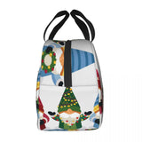 Insulated Lunch Bag Thermal Gnomes Tote Bags Cooler Picnic Food Lunch Box