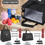 Insulated Lunch Bag Waterproof Lunch Box Bag Tote Bento Bag
