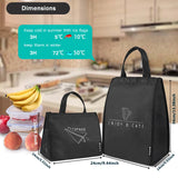 Insulated Lunch Bag Waterproof Lunch Box Bag Tote Bento Bag