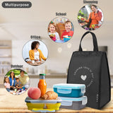 Insulated Lunch Bag Waterproof Lunch Box Bag Tote Bento Bag
