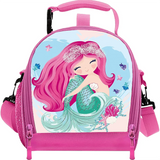 Girls Insulated Lunch Bag Thermal Reusable Tote Daycare Cooler School Snacks