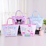 Insulated Lunch Box Bag Waterproof Handbag Lunch Bag Female