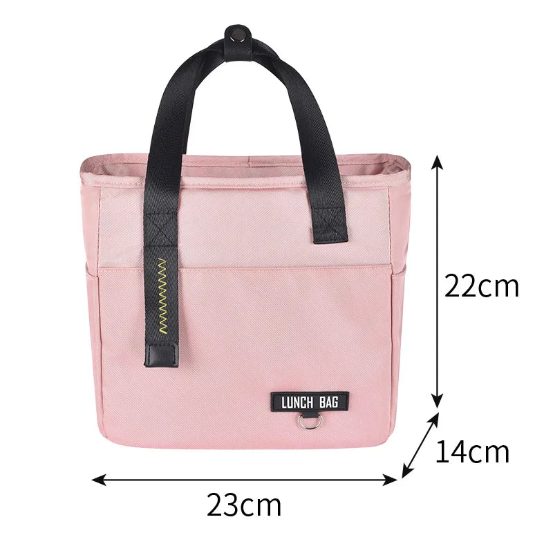 Insulated Lunch Box Thermal Bag Large Capacity Food Carrier Storage Bags