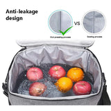 Insulated Lunch Bag Cooler Bag Thermal Portable Lunch Box Ice Pack Tote Food Pic