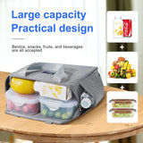 Insulation Lunch Box Bags Large Capacity Cold Storage Student Lunch Package