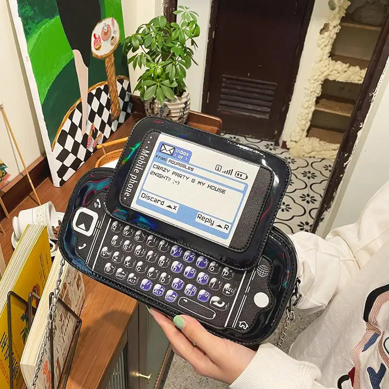 Intelligent Mobile Phone Shape Crossbody Bag For Women