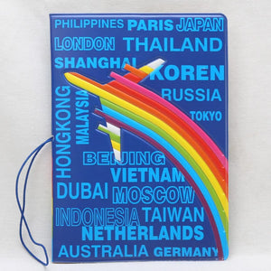 English Letter Women Passport Cover Waterproof Covers on Passport
