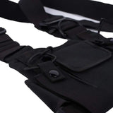 Interphone Tactical Chest Bag Field Outdoor Expansion Leather Case