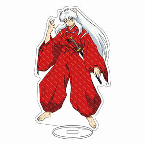 Inuyasha Sesshoumaru Acrylic Stand Kikyo Plate Holder Cake Topper