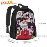 Inuyasha Art Backpack Large Capacity Bookbag