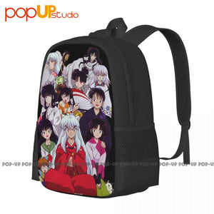 Inuyasha Art Backpack Large Capacity Bookbag