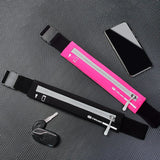 Invisible Running Belt Bag Sports Pack Hidden Gym Bags Phone Holder