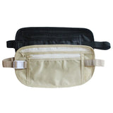 Invisible Travel Waist Pouch For Passport Money Belt Bag Hidden Security Wallet