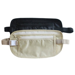 Invisible Travel Waist Packs Pouch Money Belt Bag
