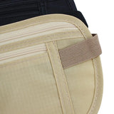Invisible Travel Waist Pouch For Passport Money Belt Bag Hidden Security Wallet