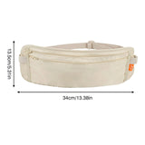 Travel Waist Pack Pouch Safe Anti-theft Passport Multifunctional Belt Bag