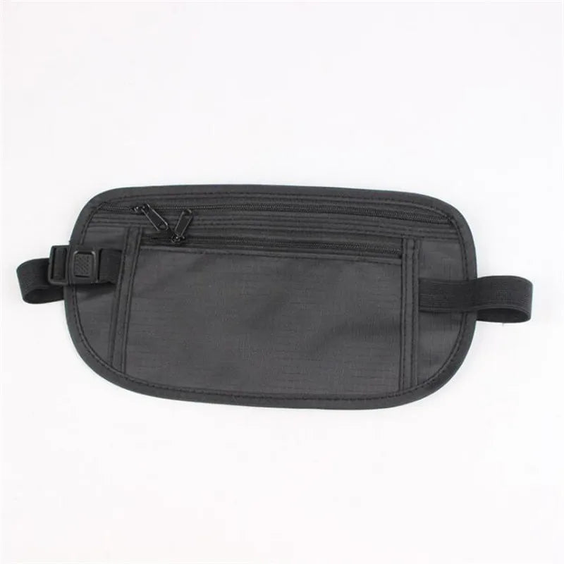 Invisible Travel Waist Packs Pouch Money Belt Bag Hidden Security Wallet