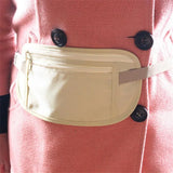 Invisible Travel Waist Packs Pouch Money Belt Bag Hidden Security Wallet