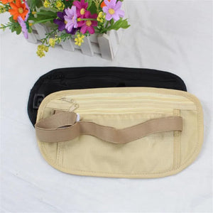 Invisible Travel Waist Packs Pouch Money Belt Bag Hidden Security Wallet