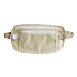 Invisible Travel Money Belt Bag Anti-Theft Waist Pack