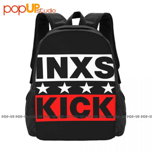 Inxs Australian Rock Band Music Tour Backpack Large Capacity