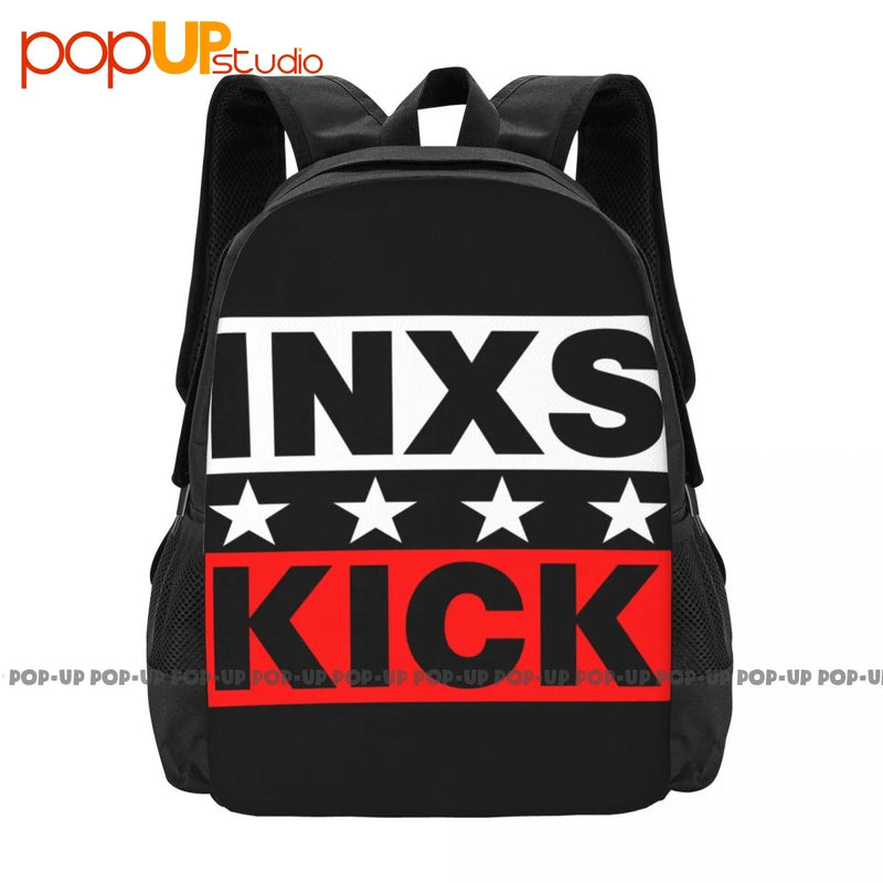 Inxs Australian Rock Band Music Tour Backpack Large Capacity