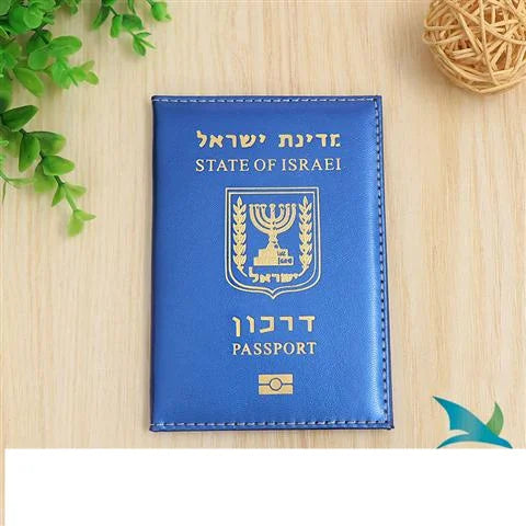 Israeli Passport Cover General Passport Hebrew Passport Case Unisex