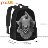 It Clown Pennywise Backpack Large Capacity Beach Bag