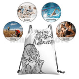 Shawshank Redemption Last Man On Earth Backpack Drawstring Bag