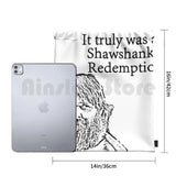 Shawshank Redemption Last Man On Earth Backpack Drawstring Bag