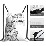 Shawshank Redemption Last Man On Earth Backpack Drawstring Bag