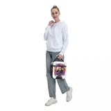 Hocus Pocus Insulated Lunch Bag Halloween Portable Thermal Cooler Women Kids