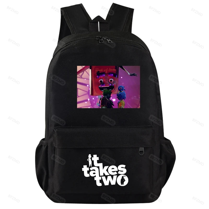 Kids Backpack Waterproof School Bag Girls Boys Children Book Bag