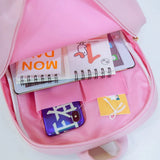 Clear Transparent Ita Bag Backpack for Women DIY Lolita Itabag
