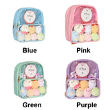 Clear Transparent Ita Bag Backpack for Women DIY Lolita Itabag