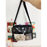 Clear Mini Ita Bag Crossbody Purse for Teens Girls