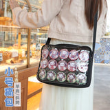 Clear Mini Ita Bag Crossbody Purse for Teens Girls
