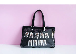Clear Sweet Ita Bag Crossbody Shoulder Schoolbag for Girls