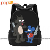 Itchy Scratchy Sport Backpack Large Capacity School Swimming Eco Friendly Bags