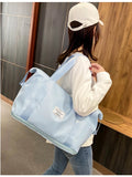 Waterproof Gym Bag w/ Shoe Compartment