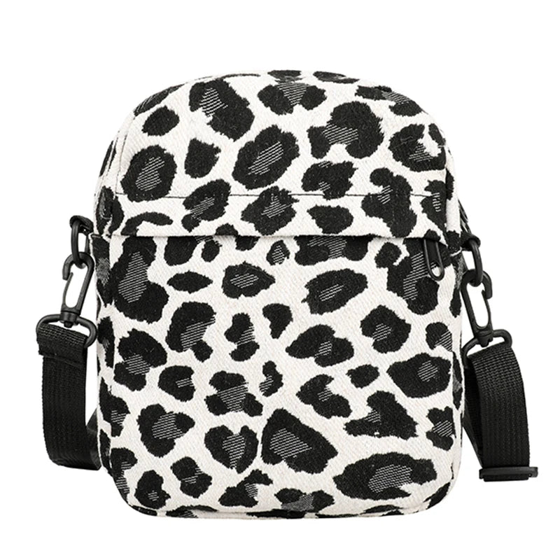Leopard Printed Mini Women Crossbody Bags