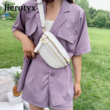 Women's Leather Waist Bag Belt Bum Fanny Pack Travel Pouch