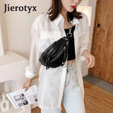 Leather Waist Bag Women Travel Pouch Waist Bags