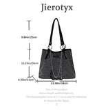 Vintage Gothic Rhinestone Shoulder Tote Bag with Chain