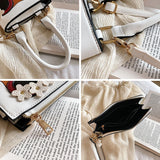 Soft Leather Pouch Handbag Women Small Shoulder Messenger Bag Purse