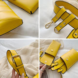 Gothic Women Waist Bags Mobile Phone Packs Hip-Hop Chest Bags