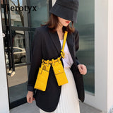 Gothic Women Waist Bags Mobile Phone Packs Hip-Hop Chest Bags